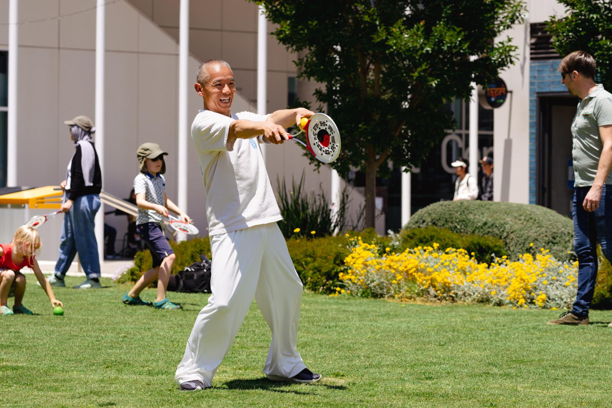 Taichi with Dapeng Wang