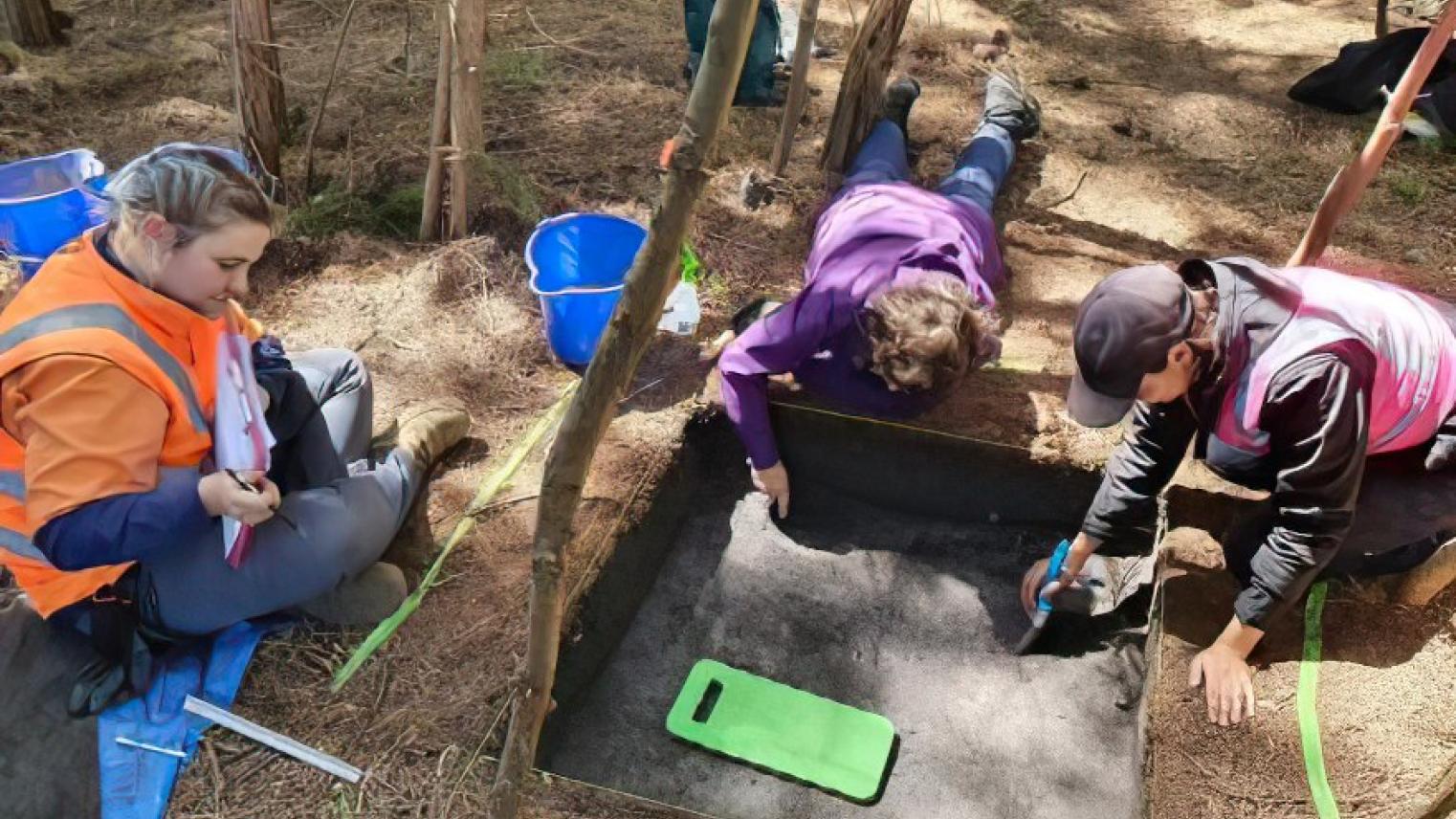 Field school participants