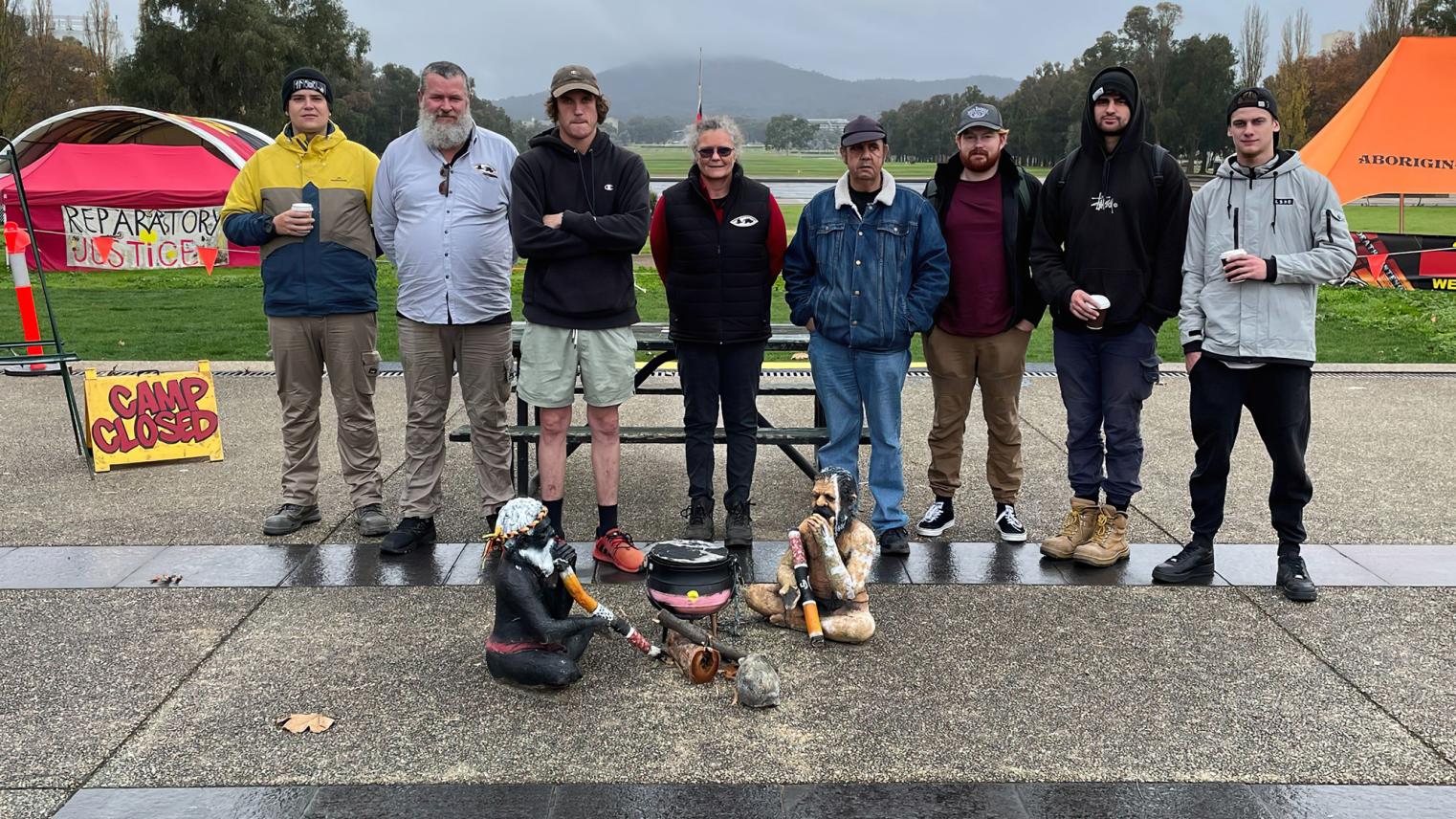 Visit to the Tent Embassy